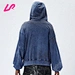 rhinestone zip up hoodie